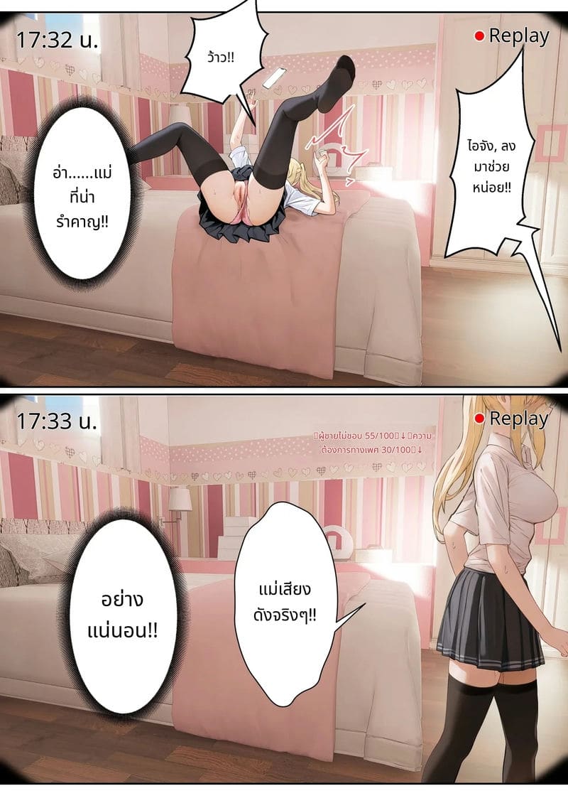 แว่นตาที่มองเห็นค่าความเงี่ยนของน้องสาว